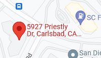 Google Map of 5927 Priestly Dr Carlsbad, CA 92008